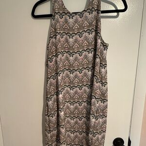Pink Republic Geometric Print Mini Dress